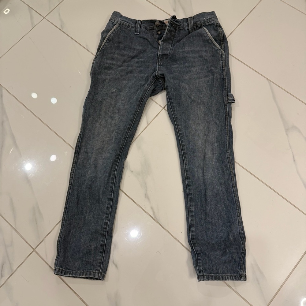 Topman Men’s Vintage Skinny Carpenter Pants